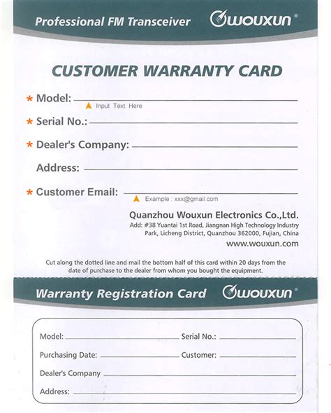 PTZ ULTRA User Manual and Warranty Card Statement Digital